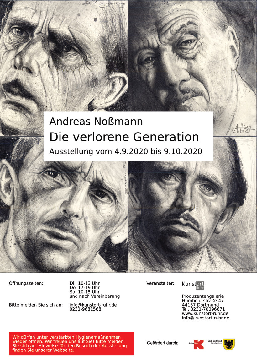 stykke Kano Modtager Andreas Nossmann: Die verlorene Generation | Solo Show | Artfacts